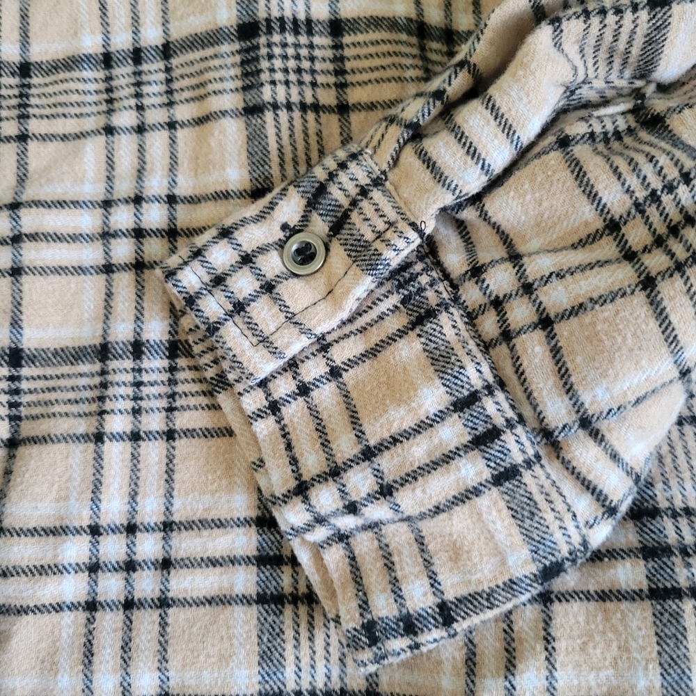 Faded Rose Button Up/Shacket - Picture 2 of 4